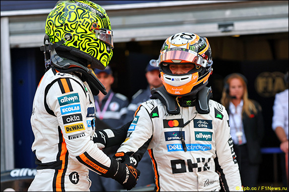 Ландо Норрис впервые выиграл квалификацию в Монако, завоевав 11-й поул в карьере и второй в сезоне