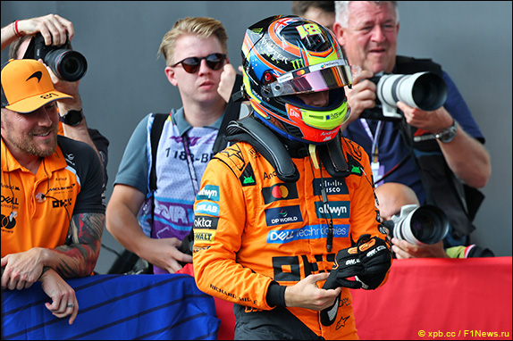 Оскар Пиастри третий раз за карьеру выиграл квалификацию к спринту