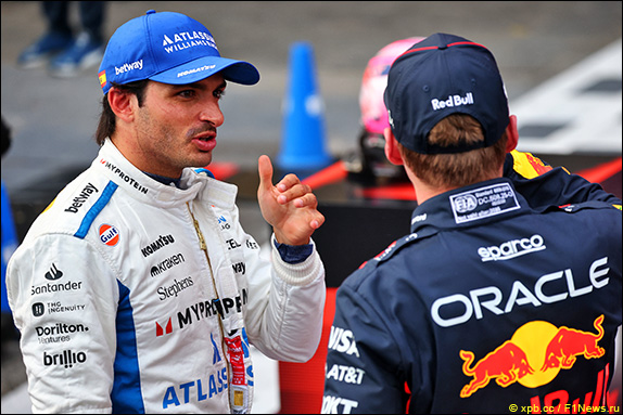 Карлос Сайнс и Макс Ферстаппен