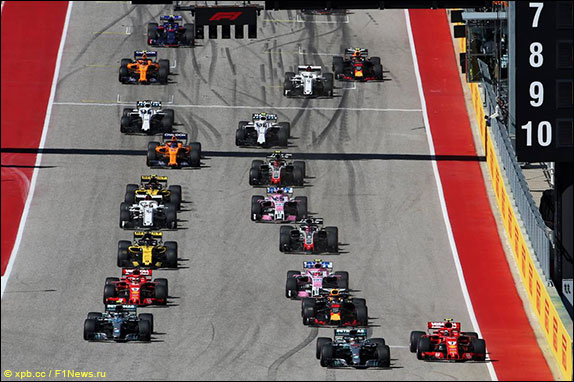 Старт Гран При США