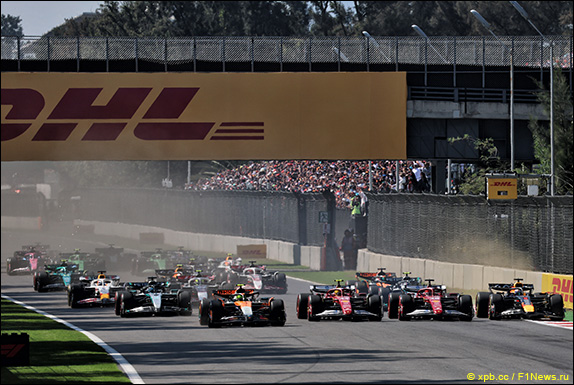 Старт Гран При Мехико