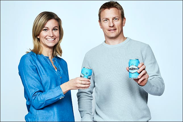 Кими Райкконен в рекламе новых партнёров