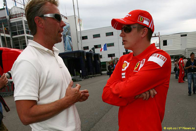 Джей-Джей Лехто и Кими Райкконен, 2008 год