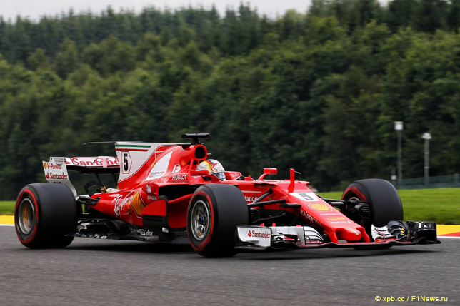 Гран При Бельгии. Себастьян Феттель