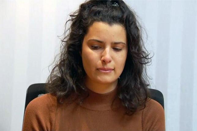 Кассандра Талула Диас-Грейзис. Кадр видео Journal de Montreal