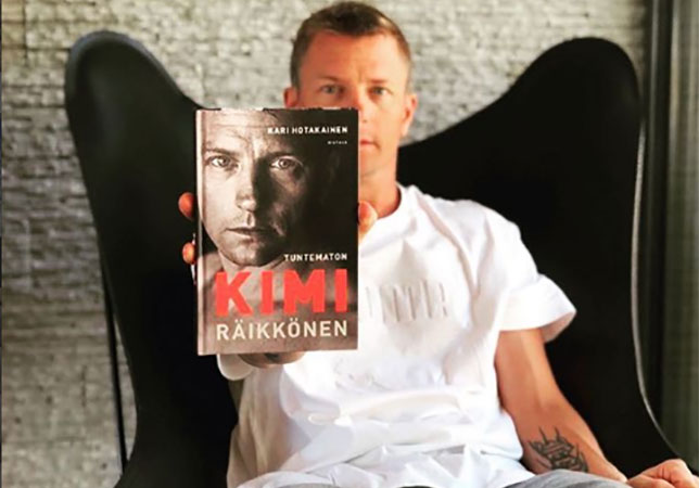Авторизованная биография Кими Райкконена мгновенно стала бестселлером