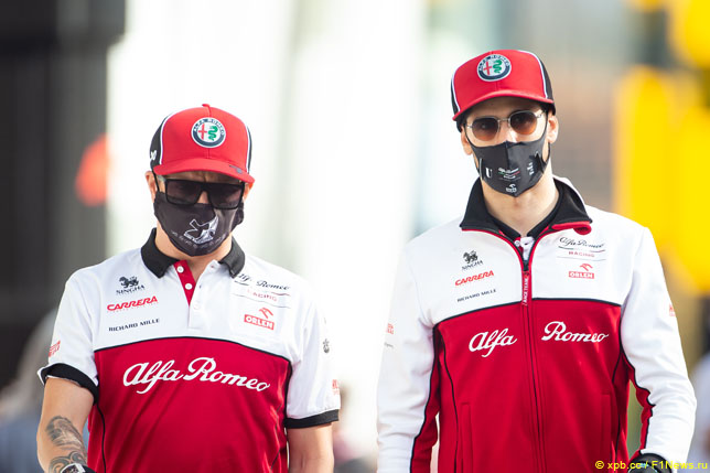 Кими Райкконен и Антонио Джовинацци