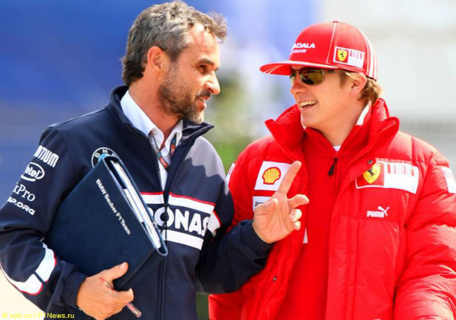 Беат Цендер и Кими Райкконен, 2009 год