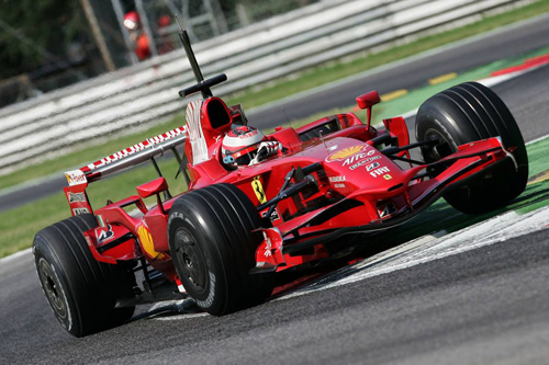 Кими Райкконен на тестах в Монце