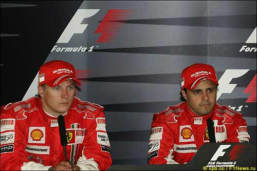 Кими Райкконен и Фелипе Масса