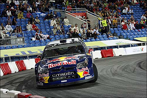 Кими Райкконен за рулем Citroen C4 WRC