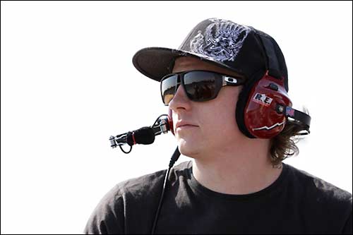 Кими Райкконен на тестах в NASCAR