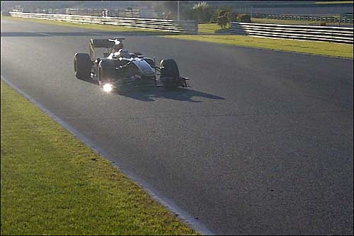 Кими Райкконен на тестах в Валенсии