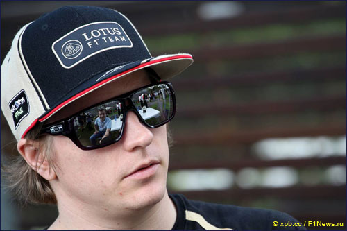 Кими Райкконен в паддоке Гран При Австралии