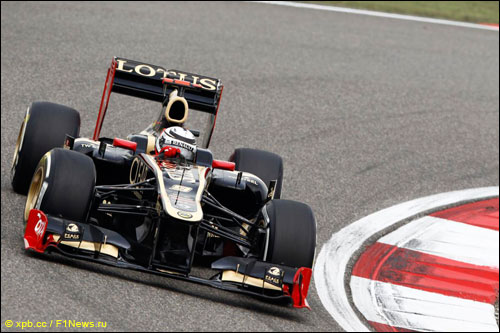 Кими Райкконен на трассе Гран При Китая