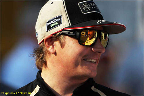 Кими Райкконен в паддоке Гран При Италии