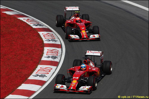 Фернандо Алонсо и Кими Райкконен