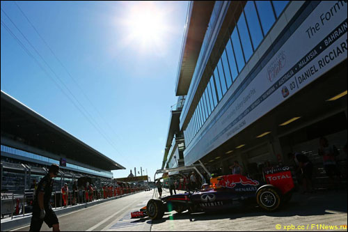 Даниэль Риккардо в Сочи, 2014 год