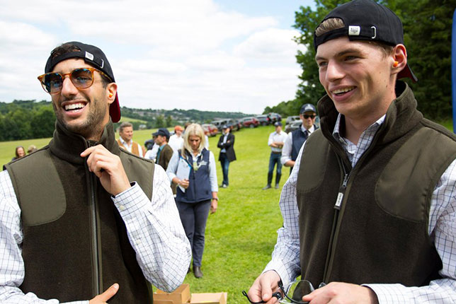 Даниэль Риккардо и Макс Ферстаппен