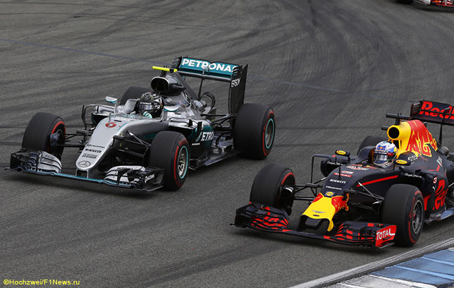 Нико Росберг и Даниэль Риккардо