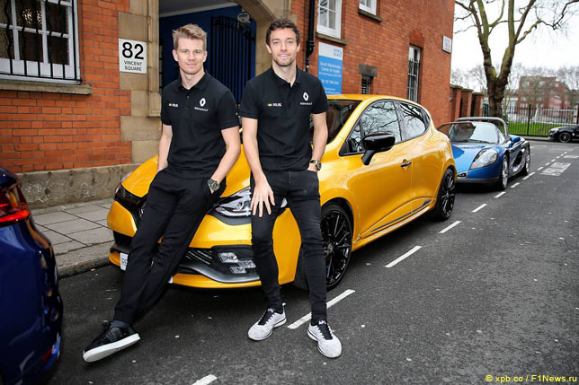 Нико Хюлкенберг и Джолион Палмер