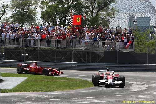 Тимо Глок и Флипе Масса