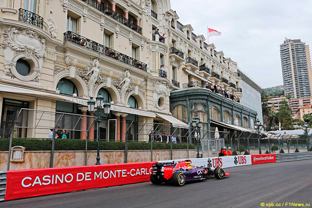 Даниэль Риккардо в Монако