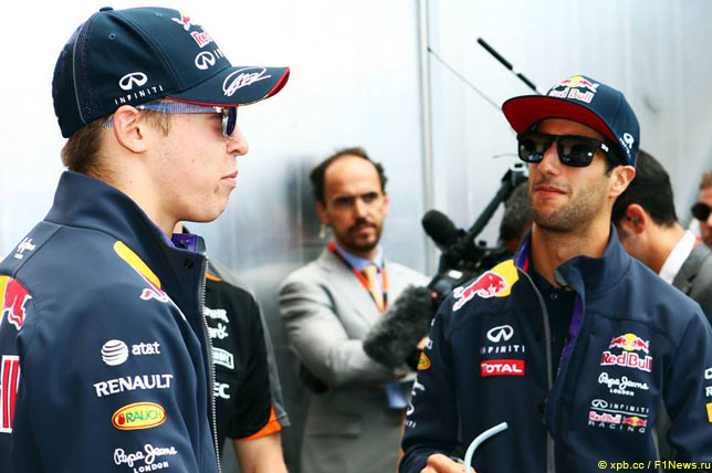 Даниил Квят и Даниэль Риккардо