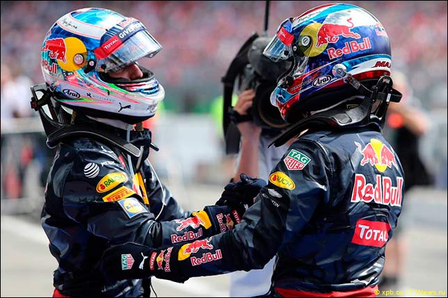 Даниэль Риккардо и Макс Ферстаппен