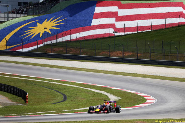 Даниэль Риккардо в Малайзии, 2015 год