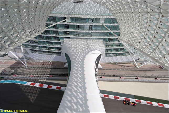  Даниэль Риккардо на прошлогоднем Гран При Абу-Даби