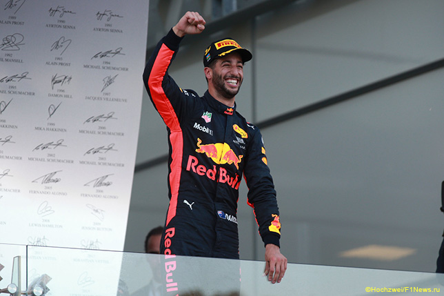 Даниэль Риккардо - победитель Гран При Азербайджана