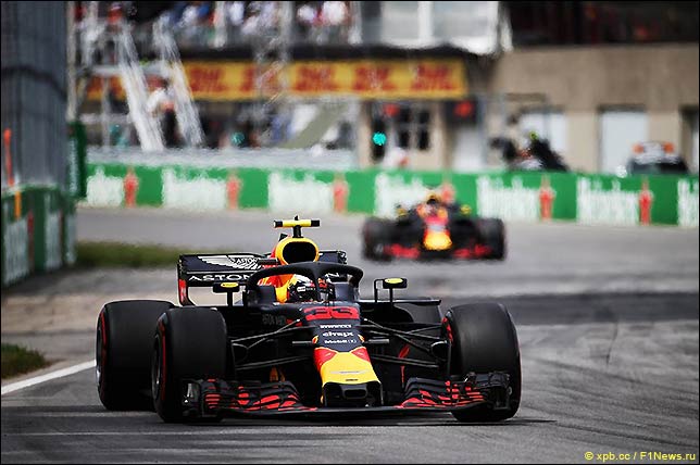 Макс Ферстаппен и Даниэль Риккардо