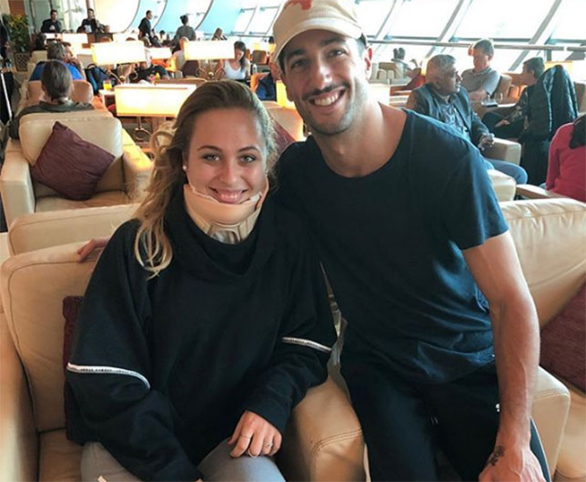 София Флёрш и Даниэль Риккардо