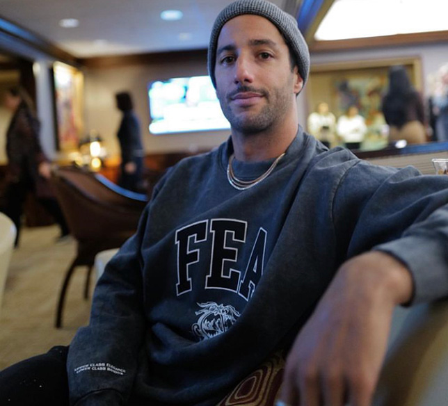 Даниэль Риккардо, фото из социальных сетей