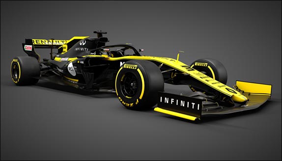 Раскраска Renault R.S.19