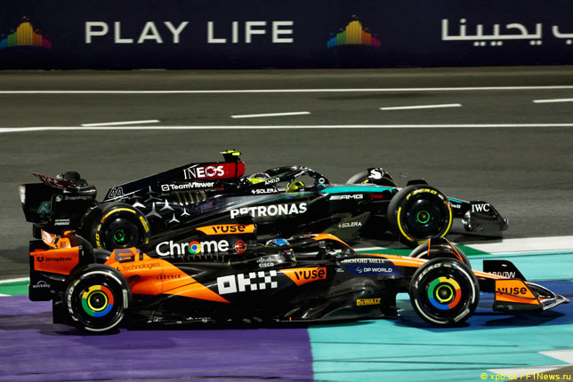 Борьба Льюиса Хэмилтона и Оскара Пиастри