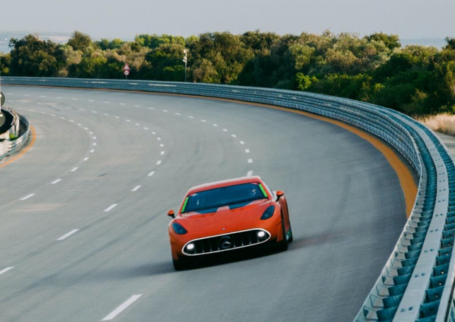 Mercedes-AMG GT XX во время рекордного заезда, фото Mercedes