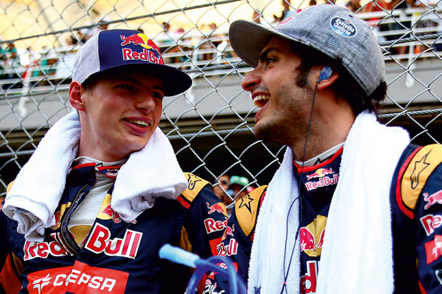 Макс Ферстаппен и Карлос Сайнс