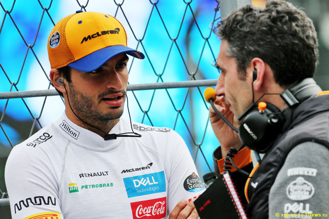 Карлос Сайнс и Андреа Стелла