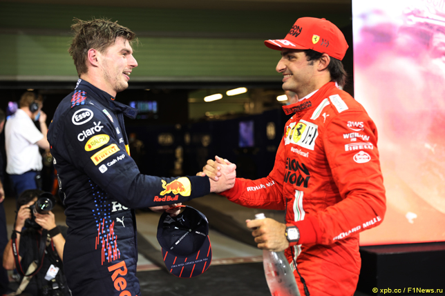 Карлос Сайнс и Макс Ферстаппен