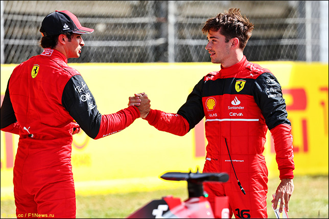 Карлос Сайнс и Шарль Леклер