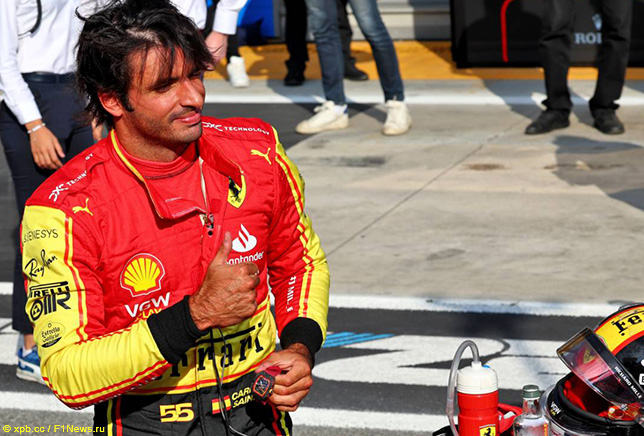 Карлос Сайнс – победитель квалификации в Монце