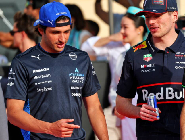 Карлос Сайнс и Макс Ферстаппен, фото XPB