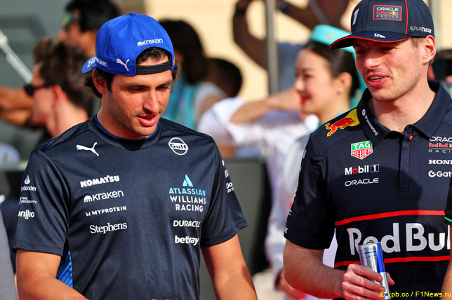 Карлос Сайнс и Макс Ферстаппен