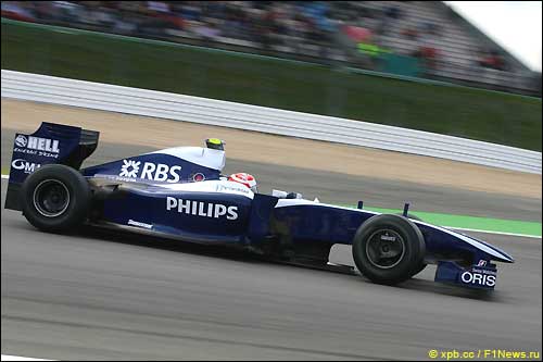 Williams. Казуки Накаджима