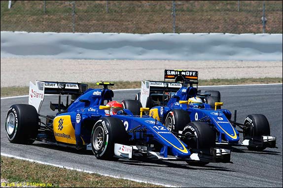 Гонщики Sauber