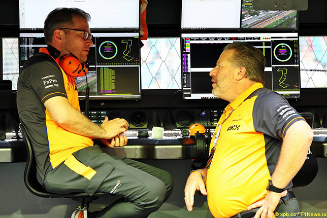 Андреас Зайдль и Зак Браун