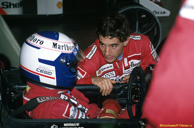 Айртон Сенна и Ален Прост, 1989 год