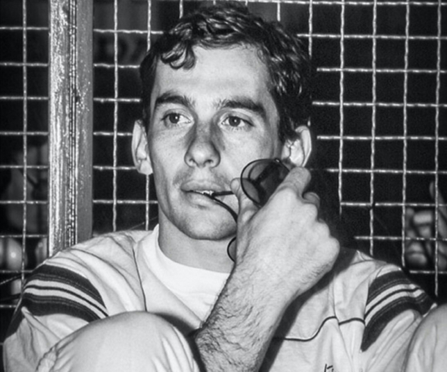 Айртон Сенна, фото из социальных сетей